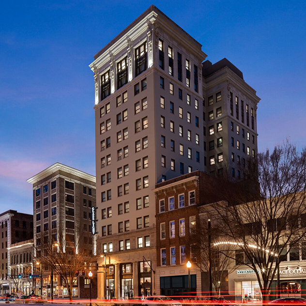 Boutique Hotel Rooms Suites in Norfolk VA Glass Light Hotel